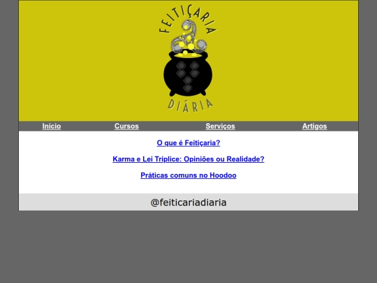 artigos screenshot