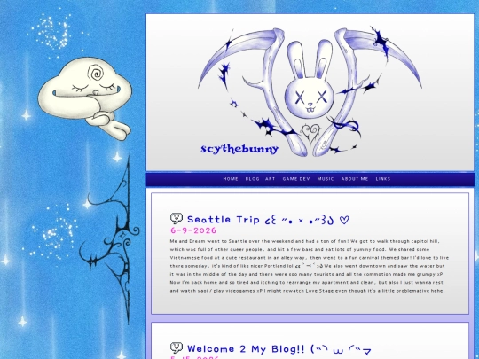 blog screenshot