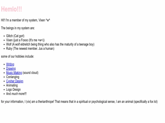 index screenshot