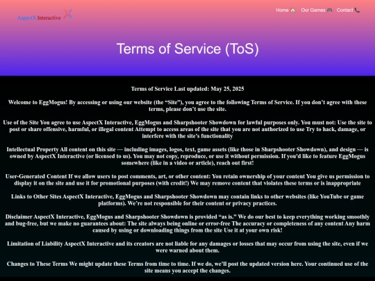 tos screenshot