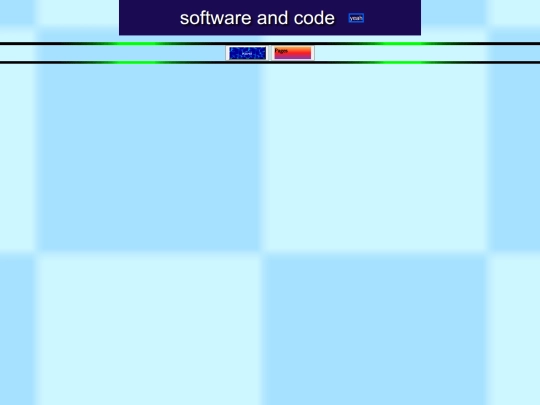Softwareandcode screenshot