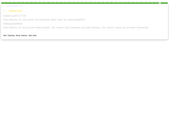 impressum screenshot