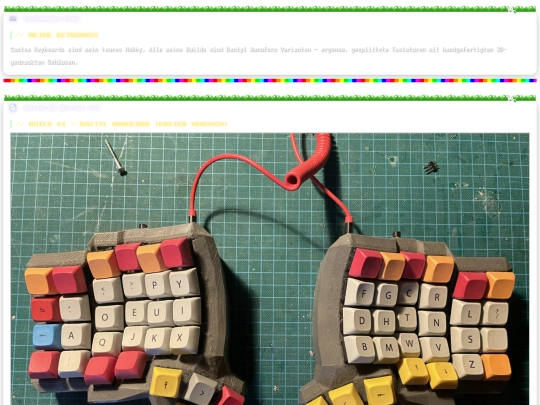 keyboards screenshot