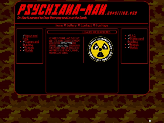 frontpage screenshot