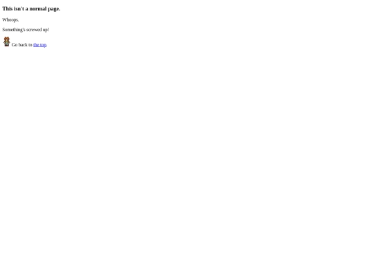 not_found screenshot