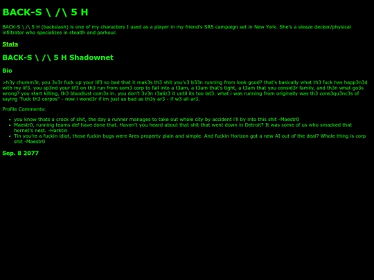 shadowrun/backslash screenshot
