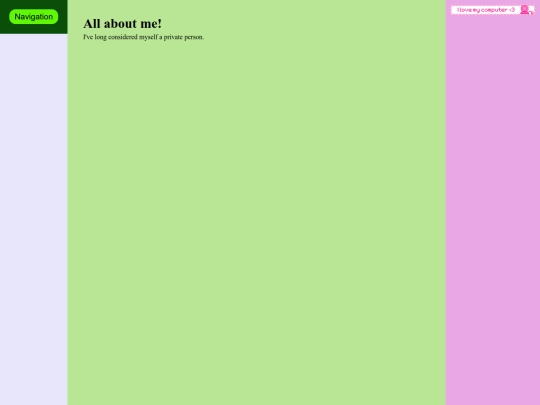 main/about_me screenshot