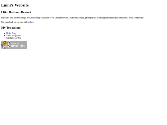 index screenshot