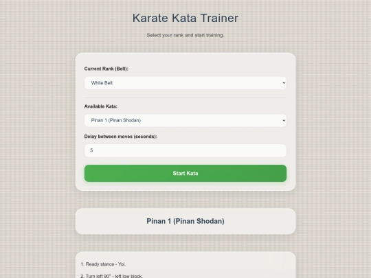K/Kata screenshot
