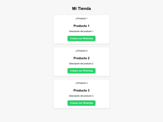 tiendaa screenshot