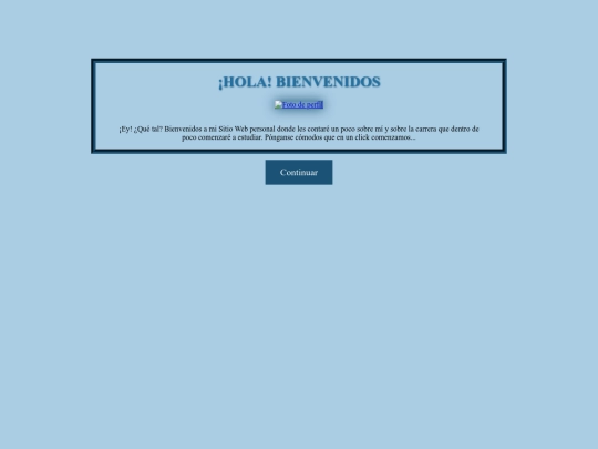 SitioWebX/InicioPersonalX screenshot