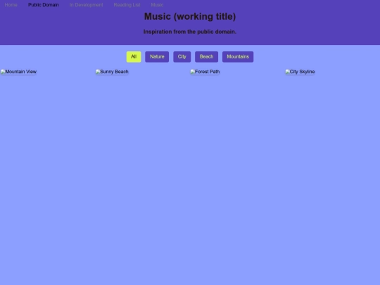 PublicDomainMusic screenshot