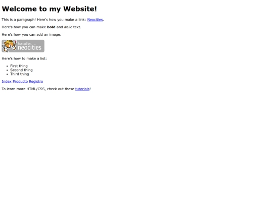 ejercicio01/RAIZ/tienda/tienda screenshot