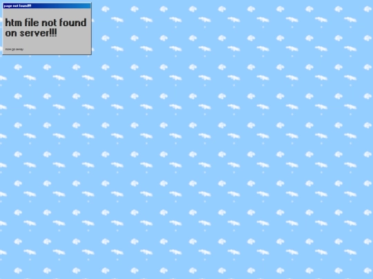 not_found screenshot