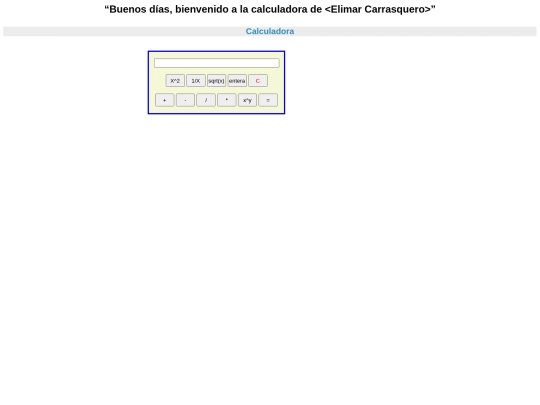 calculadora screenshot
