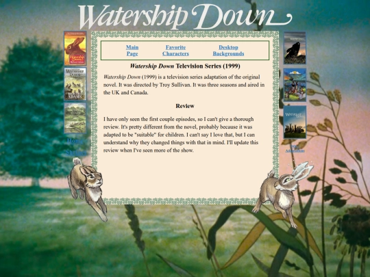 shrines/watershipdown/wd_tv1999 screenshot