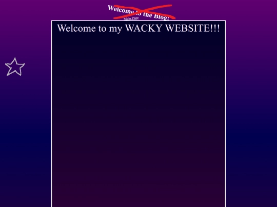 blog screenshot