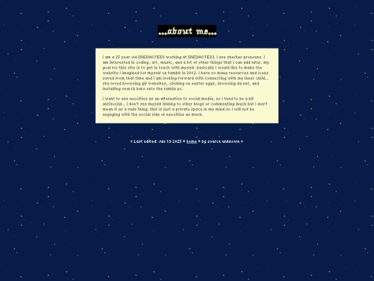 about/about screenshot