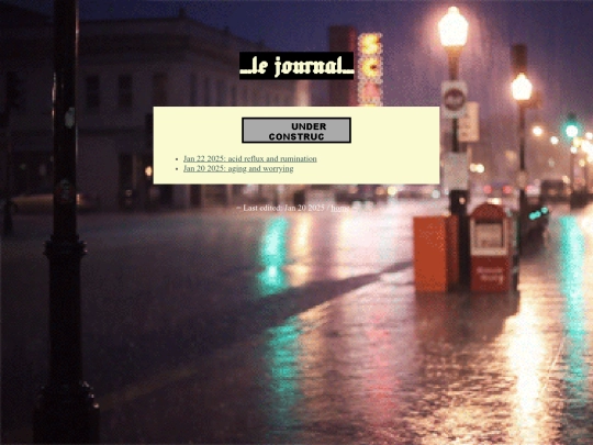 journal/journal screenshot