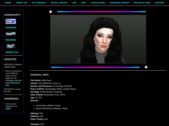 Creative/Character-Info/Biographies/Jodie-Kane screenshot