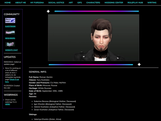 Creative/Character-Info/Biographies/Roman-Zemlin screenshot