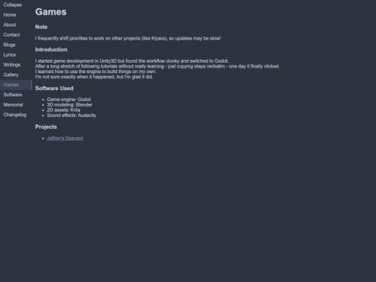games screenshot