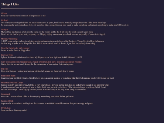 ThingsILike screenshot