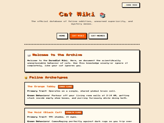 catwiki screenshot