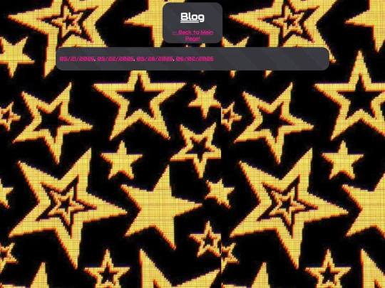 blog screenshot