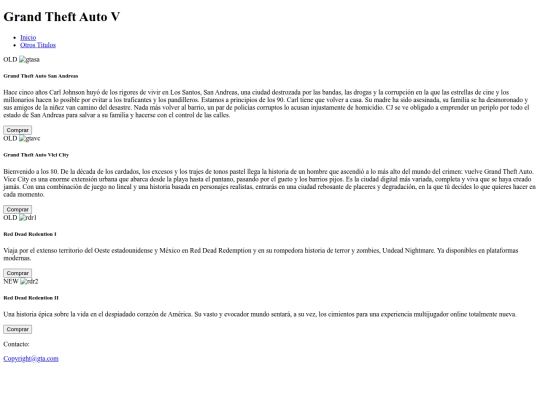 html/otros screenshot