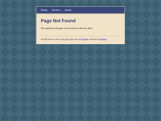 not_found screenshot