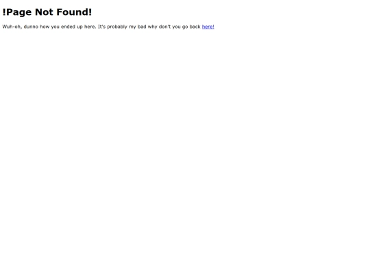not_found screenshot