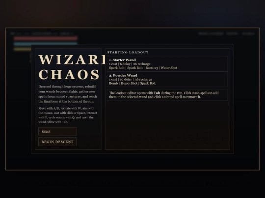 testgame screenshot
