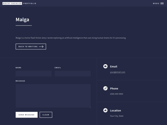 projects/malga screenshot