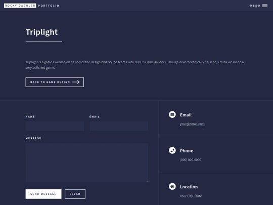 projects/triplight screenshot