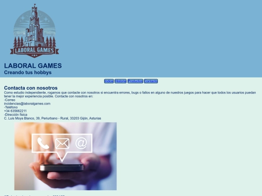 tarea03/contacto screenshot