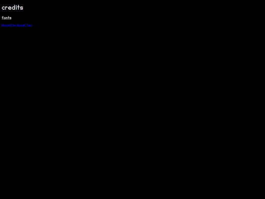 credits screenshot