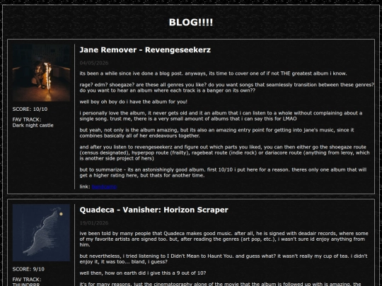 blog screenshot