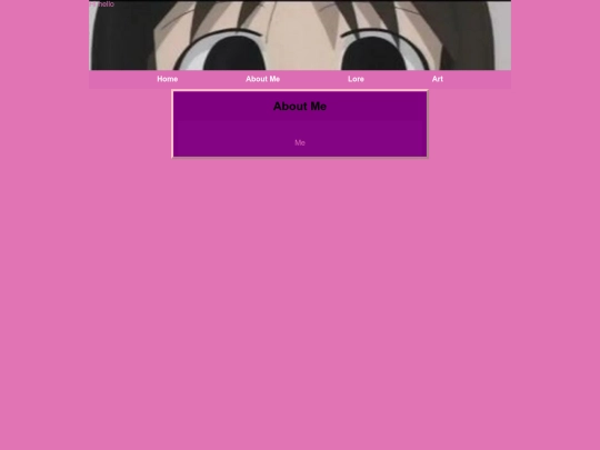 aboutme screenshot