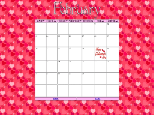 calander/feb screenshot