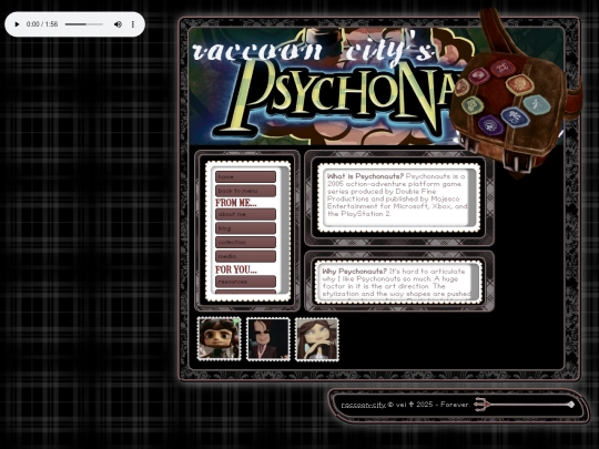 shrines/psychonauts/menu screenshot