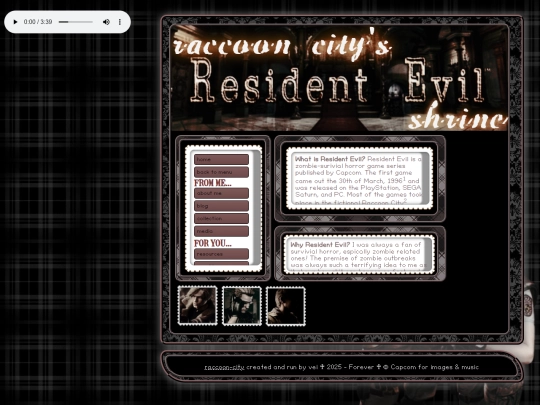 shrines/resident_evil/menus screenshot