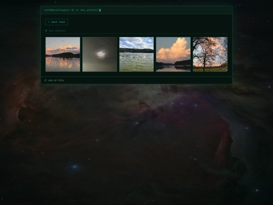 sky-gallery screenshot