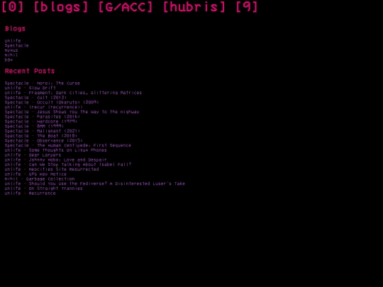 blogs screenshot