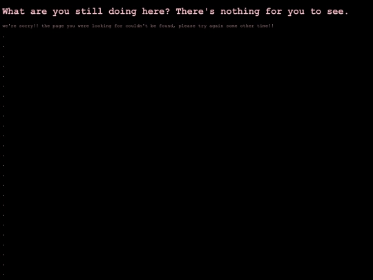 not_found screenshot