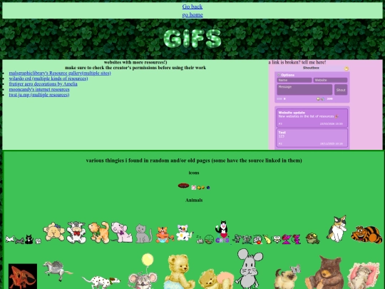 Gifs screenshot