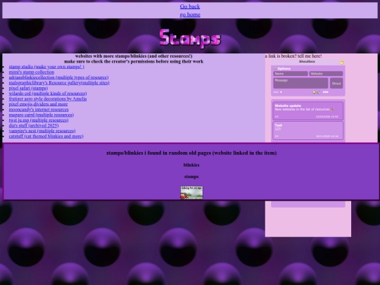 Stamps screenshot