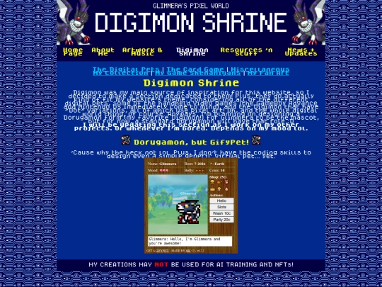 digimon_shrine screenshot