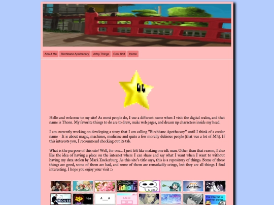 homepage screenshot