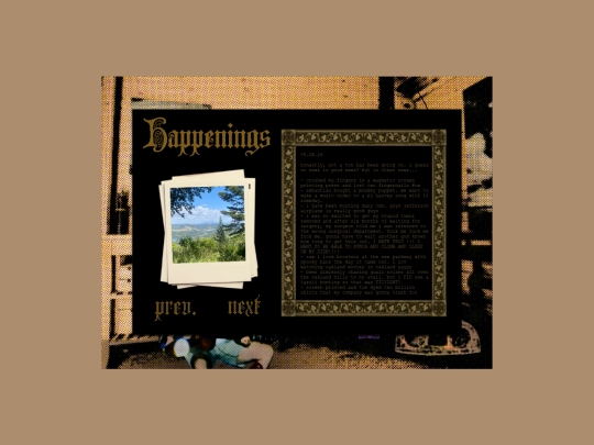 happenings.05.28.26 screenshot